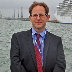 AHOY: James Tourgout from Deep South Media at Seawork in Southampton